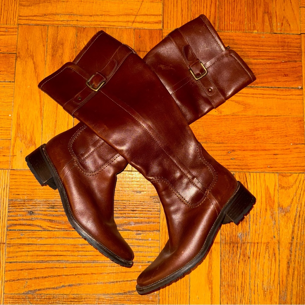 Made in Italy Brown Riding boots